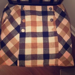 Plaid forever 21 skirt